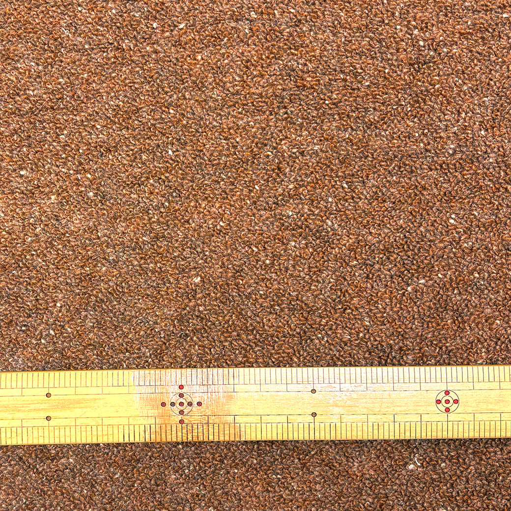 生地【 杢ネップカラーパイル ブラウン】170cm巾 幅広 パイル生地 ふっくらパイル 立体感のある生地