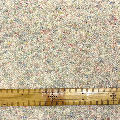 生地【 杢ネップカラーパイル 生成ネップ】170cm巾 幅広 パイル生地 ふっくらパイル 立体感のある生地