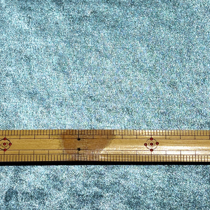 生地 【 クラッシュベロア サックス 】 ベロア生地 ベルベット 150cm巾 幅広 無地 ポリエステル