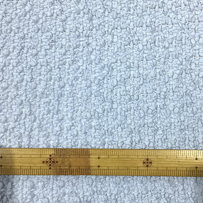 生地 【 ポコポコレース サックス】 レース生地 120cm巾 立体感 凹凸 伸縮性 ふくれジャガード ポップコーン