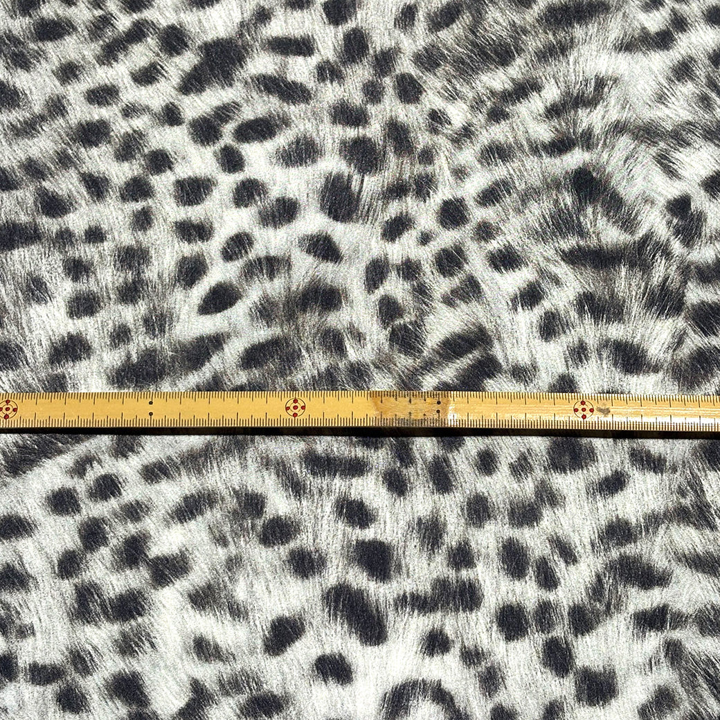 ヒョウ柄防水ナイロン生地