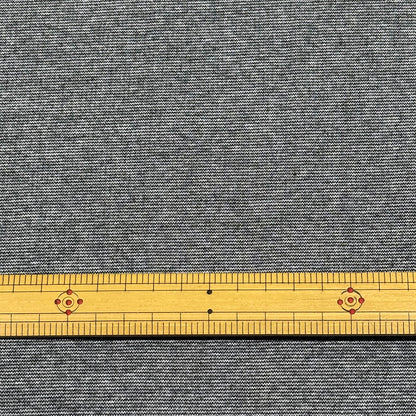 生地【 マジカルリブ 杢グレー 】 110cm巾 リブ生地 リブニット 伸縮性のある生地