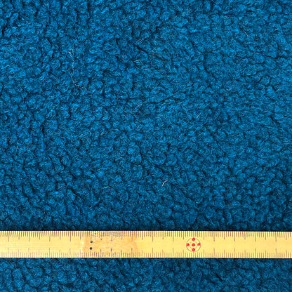 生地 【 ボア ブルーグリーン】 ボア生地 ヘビーウェイトボア 起毛 140cm巾 無地  厚手 短毛