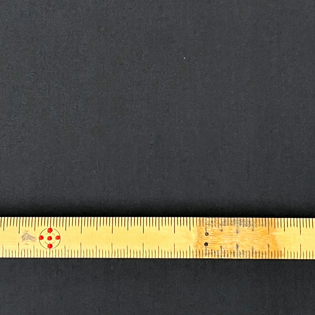 生地 【 80/1タイプライター 黒】 136cm巾 タイプライター生地 80番手 薄手ハリ感素材 綿100％