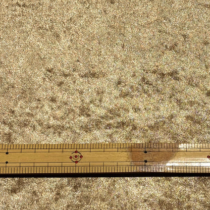 生地 【 クラッシュベロア 濃ベージュ 】 ベロア生地 ベルベット 150cm巾 幅広 無地 ポリエステル