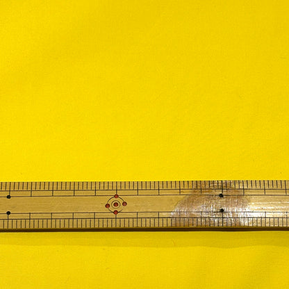生地 【 エステネージュ イエロー 】 156cm巾 幅広 ブロード生地 高密度 平織