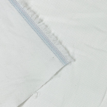 生地 【 クロスファブリック 白 】 145cm巾 幅広 クロスステッチ生地 刺繍用生地 コットン生地 クロスステッチ刺繍