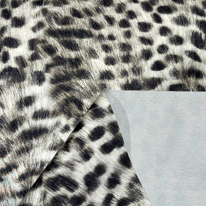 ヒョウ柄防水ナイロン生地