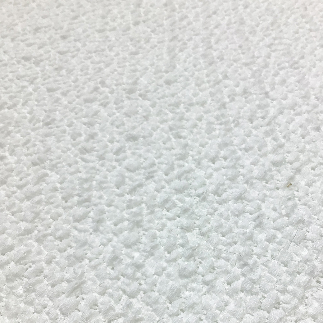 生地 【 ポコポコレース 白】 レース生地 120cm巾 立体感 凹凸 伸縮性 ふくれジャガード ポップコーン