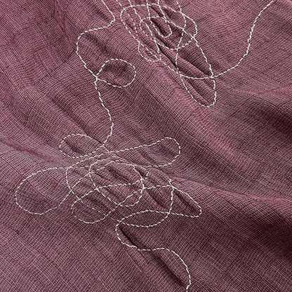 生地 【 二重織 ファージ刺繍 ブドウ】 110cm巾 二重織生地 刺繍生地 立体刺繍 ポリエステル生地 デザイン生地