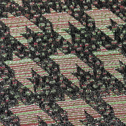 モザイク風千鳥格子ジャガード生地