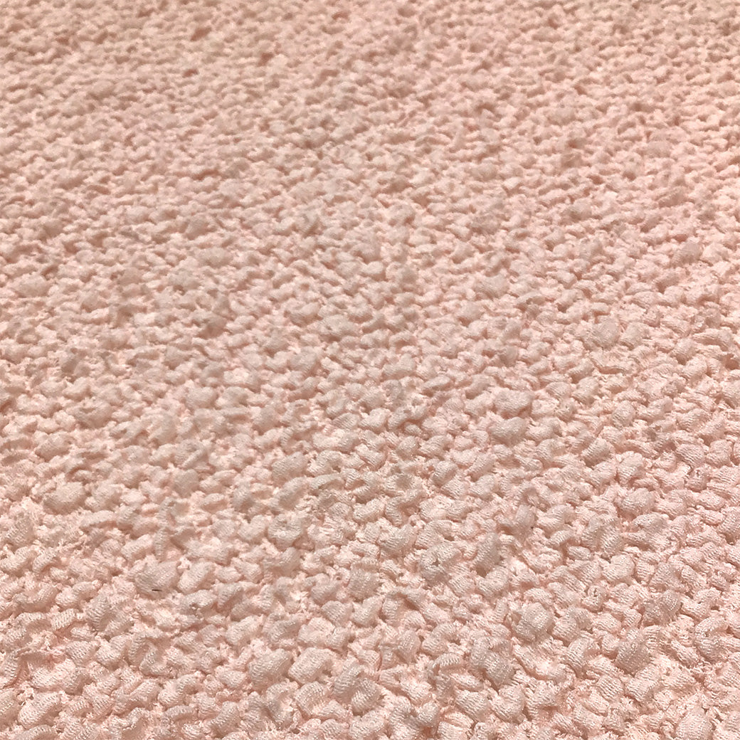 生地 【 ポコポコレース ピンク】 レース生地 120cm巾 立体感 凹凸 伸縮性 ふくれジャガード ポップコーン