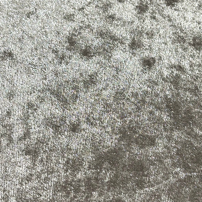 生地 【 クラッシュベロア ライトグレー 】 ベロア生地 ベルベット 150cm巾 幅広 無地 ポリエステル