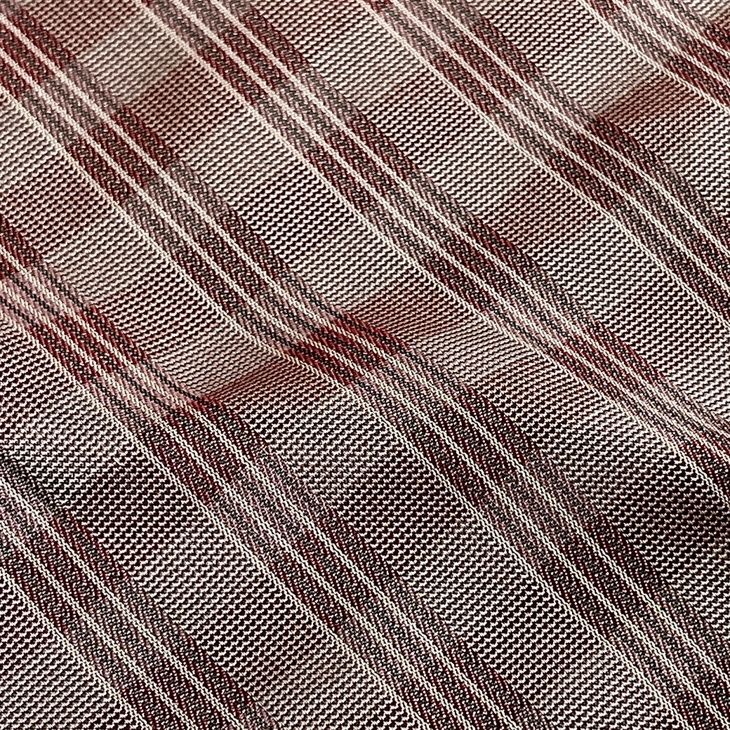 生地【 富士吉田 TY228 赤系 】50cm巾 日本製シルク生地 富士吉田織物 シルク100％