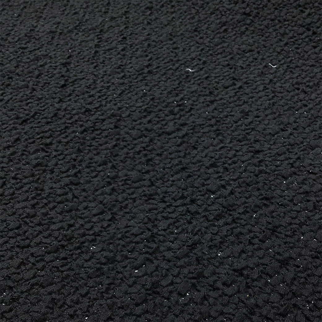 生地 【 ポコポコレース 黒 】 レース生地 120cm巾 立体感 凹凸 伸縮性 ふくれジャガード ポップコーン