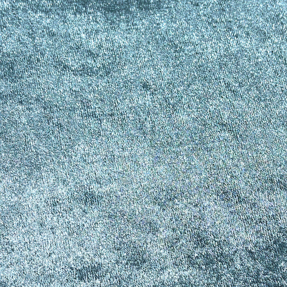 生地 【 クラッシュベロア サックス 】 ベロア生地 ベルベット 150cm巾 幅広 無地 ポリエステル