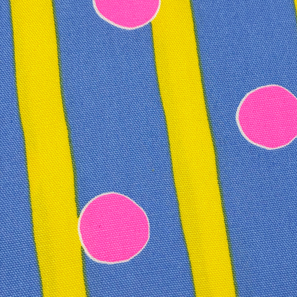 ネオンポップ柄の生地