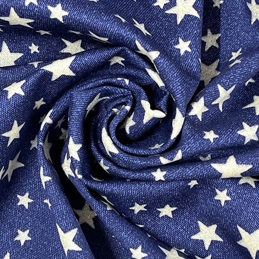 オックスラメデニム生地