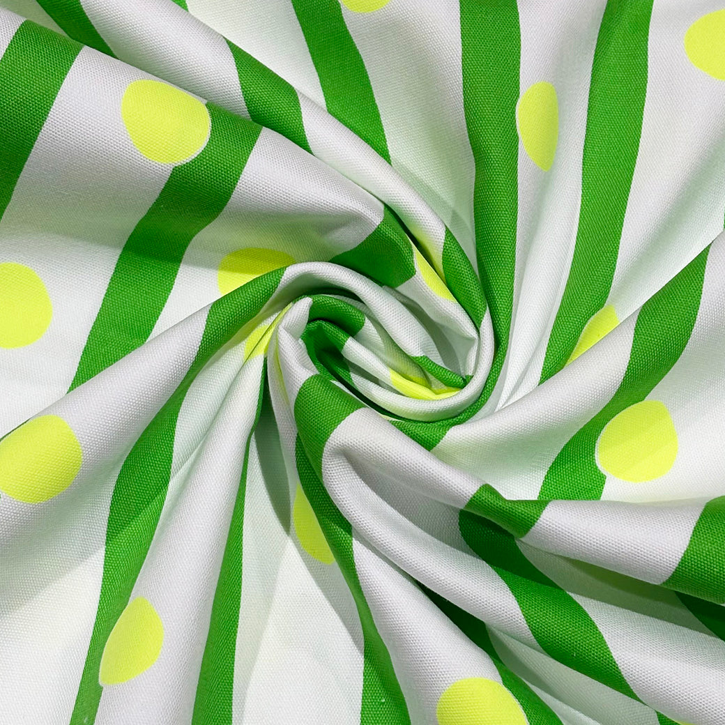 ネオンポップ柄の生地