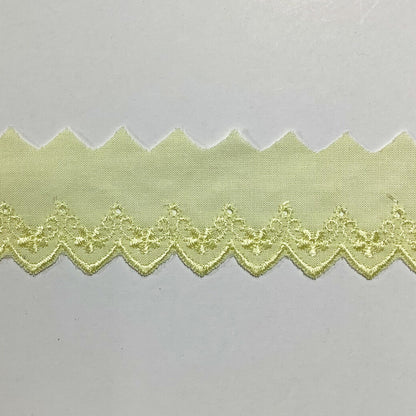 リボン 【 コットンエンブロイダリ—レース 7色 】 レースリボン エンブロイダリーレース 刺しゅうリボン 薔薇 刺繍リボン 花柄刺繍 コスプレ 袖フリル 仮装 ハロウィン Dハロ ベビー服 スタイ 靴下 アレンジ お遊戯会 発表会 ヘアアクセ 衣装 クリスマス Textile world TOA