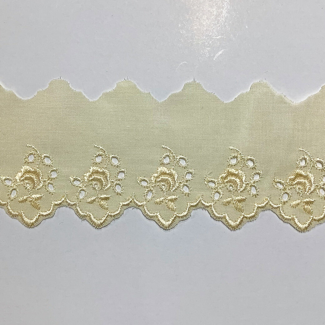 リボン 【 コットンエンブロイダリ—レース 8色 】 レースリボン エンブロイダリーレース 刺しゅうリボン 薔薇 刺繍リボン 花柄刺繍 コスプレ 袖フリル 仮装 ハロウィン Dハロ ベビー服 スタイ 靴下 アレンジ お遊戯会 発表会 ヘアアクセ 衣装 クリスマス Textile world TOA