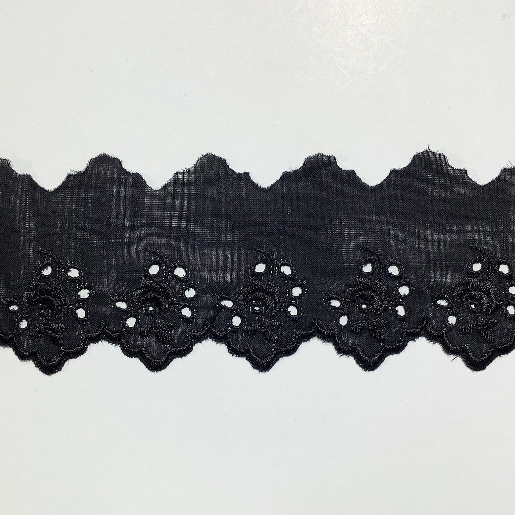 リボン 【 コットンエンブロイダリ—レース 8色 】 レースリボン エンブロイダリーレース 刺しゅうリボン 薔薇 刺繍リボン 花柄刺繍 コスプレ 袖フリル 仮装 ハロウィン Dハロ ベビー服 スタイ 靴下 アレンジ お遊戯会 発表会 ヘアアクセ 衣装 クリスマス Textile world TOA