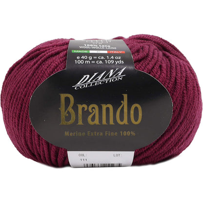毛糸 【 NASKA Brando 40g #111 】 秋冬毛糸 毛糸 ウール ナスカ ブランド 内藤商事