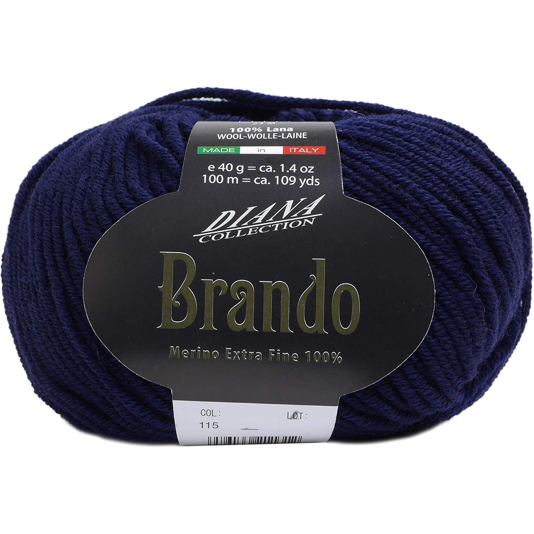 毛糸 【 NASKA Brando 40g #115 】 秋冬毛糸 毛糸 ウール ナスカ ブランド 内藤商事