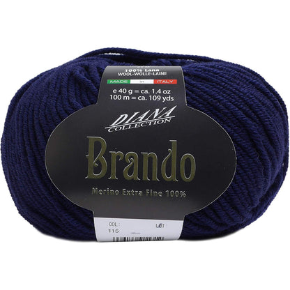 毛糸 【 NASKA Brando 40g #115 】 秋冬毛糸 毛糸 ウール ナスカ ブランド 内藤商事