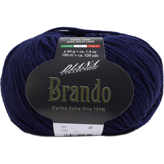 毛糸 【 NASKA Brando 40g #115 】 秋冬毛糸 毛糸 ウール ナスカ ブランド 内藤商事