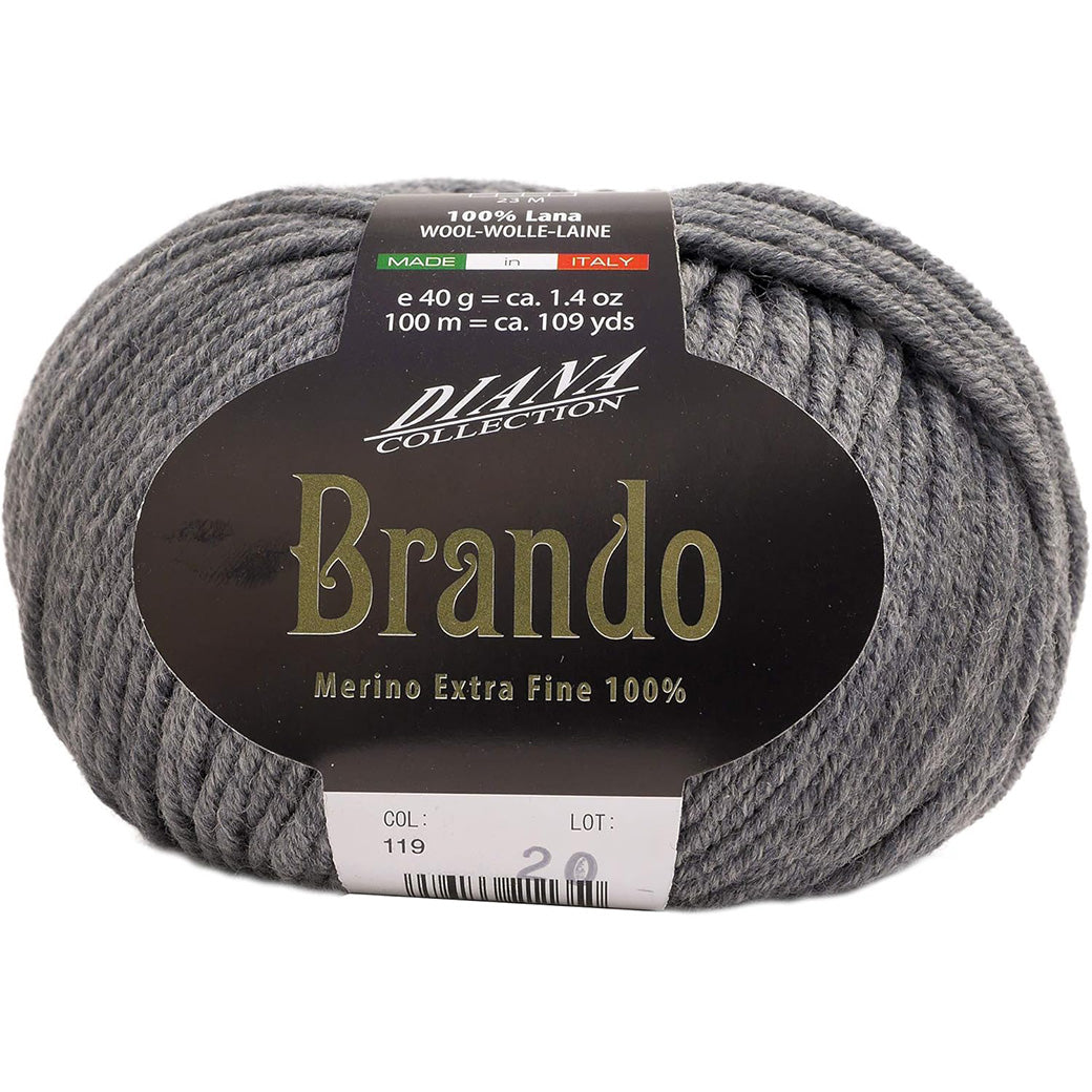 毛糸 【 NASKA Brando 40g #119 】 秋冬毛糸 毛糸 ウール ナスカ ブランド 内藤商事