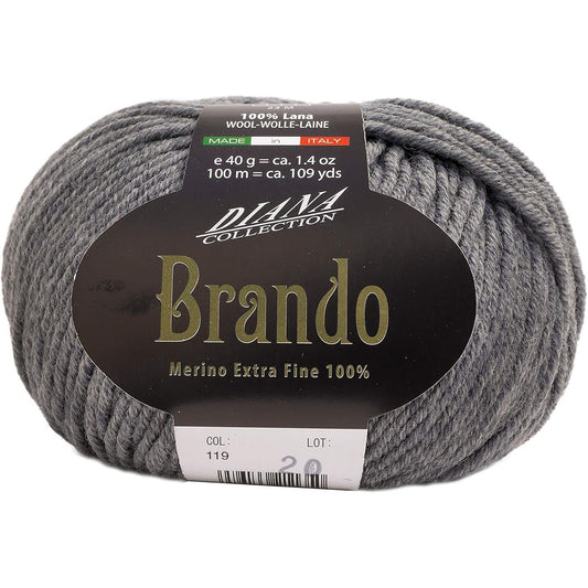 毛糸 【 NASKA Brando 40g #119 】 秋冬毛糸 毛糸 ウール ナスカ ブランド 内藤商事