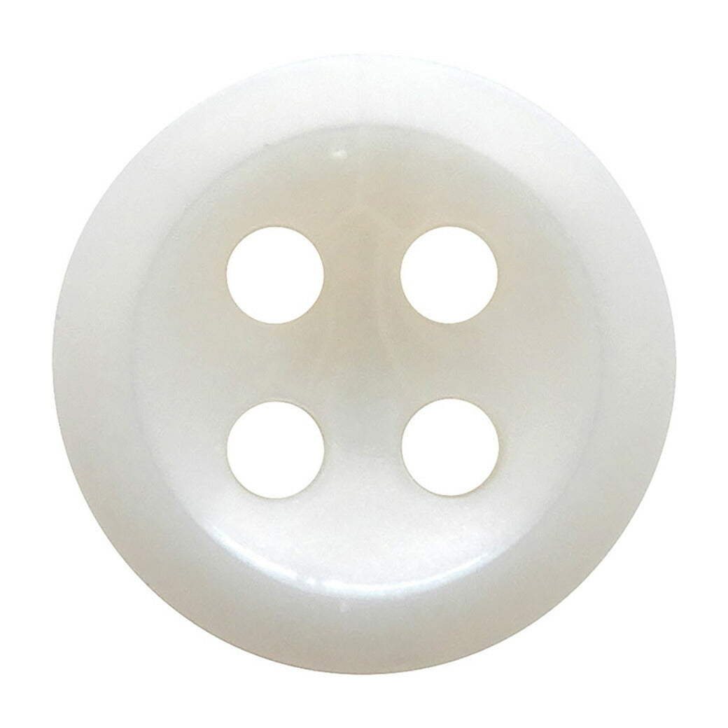 清原 【 サンコッコー 耐熱性シャツボタン ホワイト 12個入 10mm SUN10-121 】 ボタン 釦  スラックスパンツ パンツ ズボン ボトムス 洋裁 服つくり 服作り スカート ボトムススカート 制服 シャツボタン
