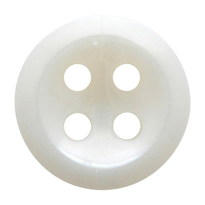 清原 【 サンコッコー 耐熱性シャツボタン ホワイト 12個入 10mm SUN10-121 】 ボタン 釦  スラックスパンツ パンツ ズボン ボトムス 洋裁 服つくり 服作り スカート ボトムススカート 制服 シャツボタン