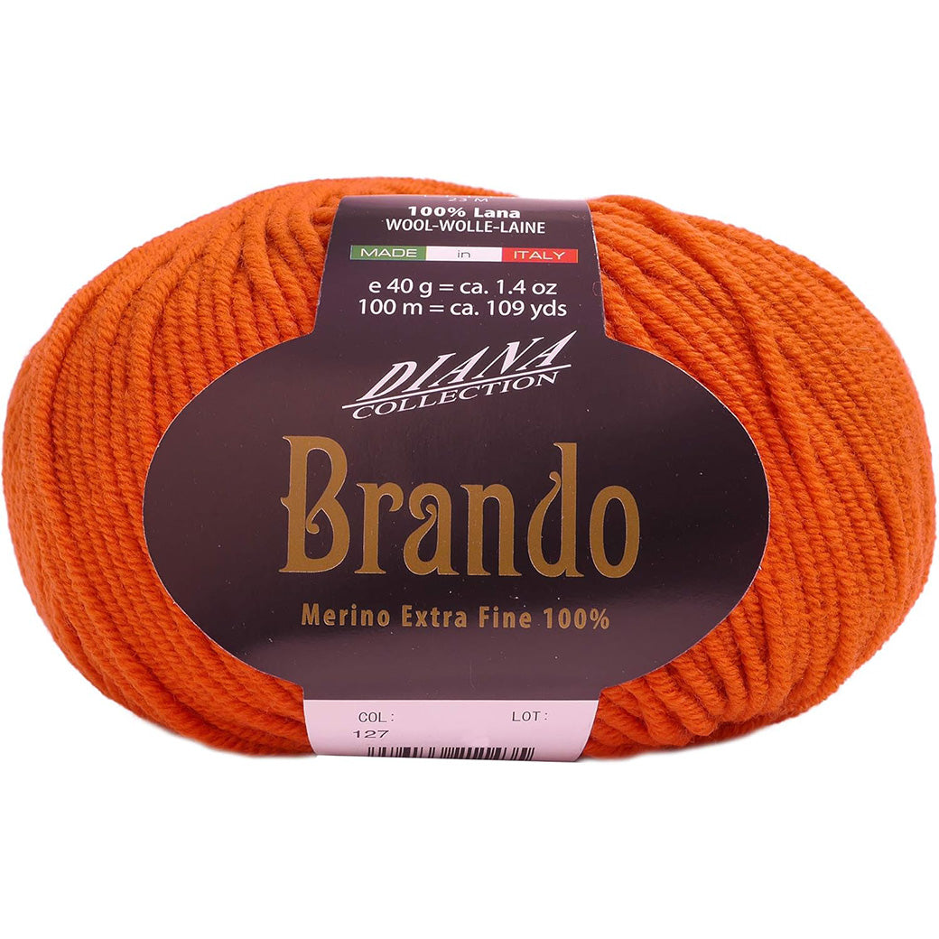 毛糸 【 NASKA Brando 40g #127 】 秋冬毛糸 毛糸 ウール ナスカ ブランド 内藤商事