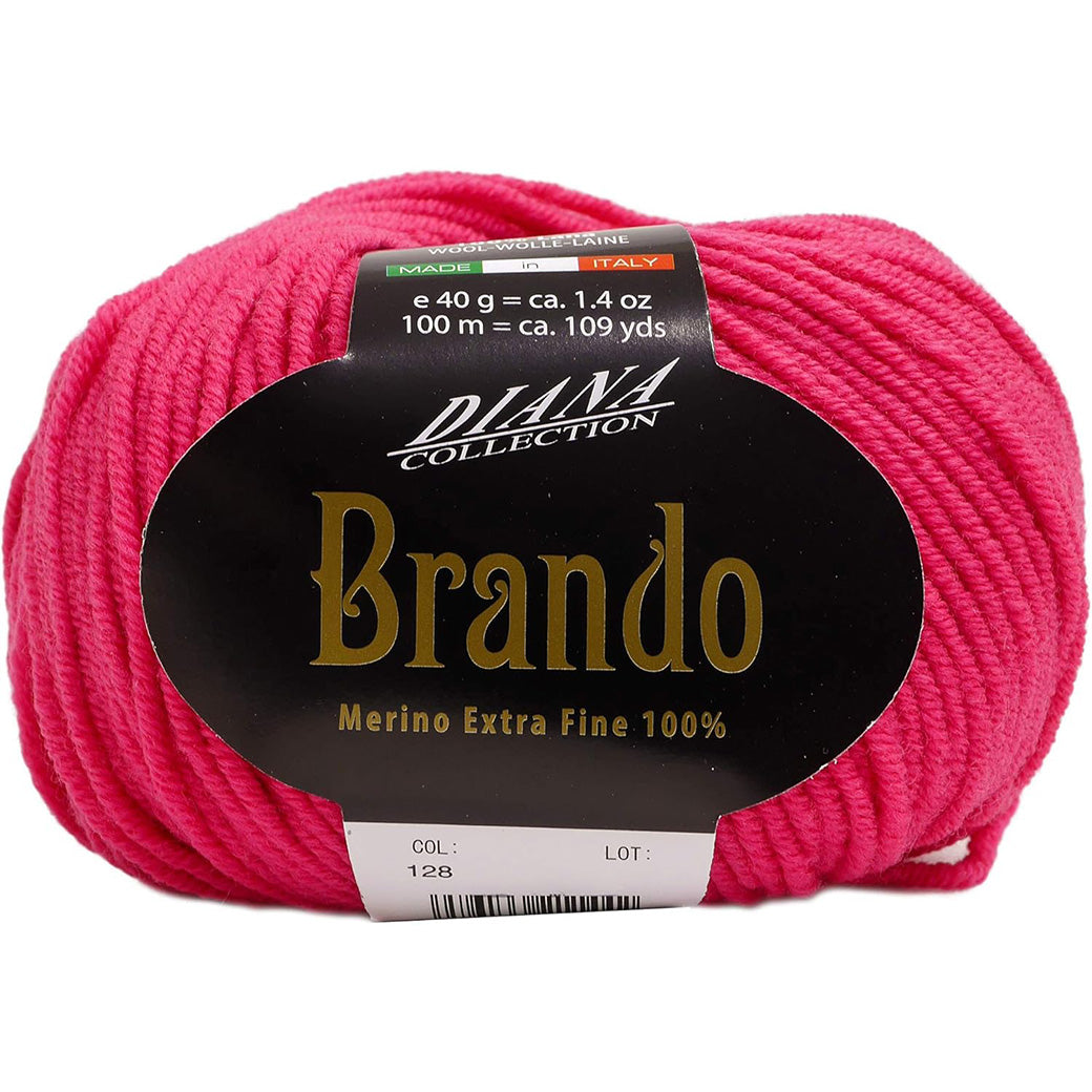 毛糸 【 NASKA Brando 40g #128 】 秋冬毛糸 毛糸 ウール ナスカ ブランド 内藤商事