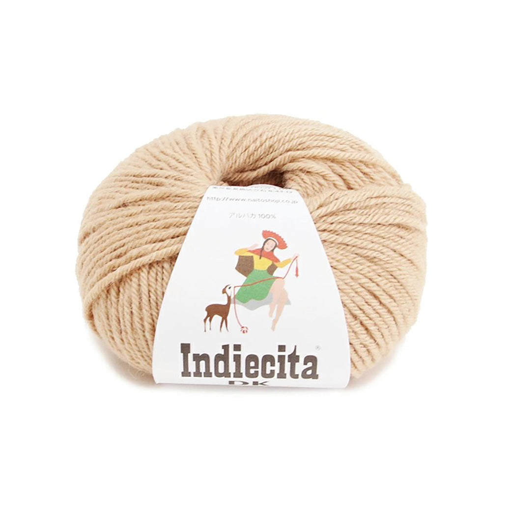 毛糸 【 NASKA Indiecita DK 50g #202 】 秋冬毛糸 毛糸 インディシタ DK アルパカ 内藤商事