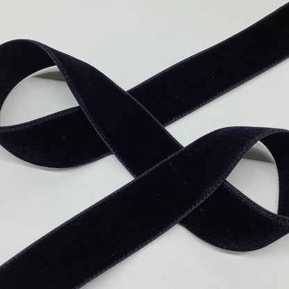 リボン 【 Elite エリート ベルベットリボン 20色 】 両面 ベロアリボン 6mm 9mm 12mm 18mm 24mm 36mm