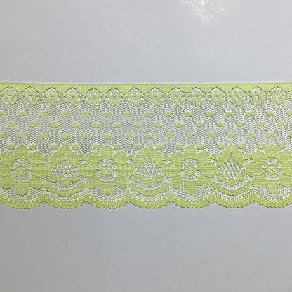 リボン 【 ラッセルレースリボン 9色 】 レースリボン ラッセルレース 刺しゅうリボン レース刺繍 花柄 刺繍リボン 花柄刺繍 コスプレ 袖フリル 仮装 ハロウィン 飾り Dハロ ベビー服 スタイ 靴下 アレンジ お遊戯会 発表会 ヘアアクセ 衣装 クリスマス Textile world TOA
