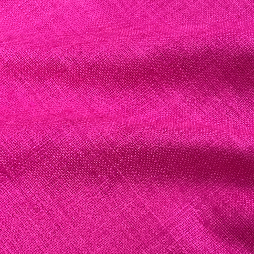 生地 【 シルク 手織り ピンク 】 120cm巾 シルク手織り生地