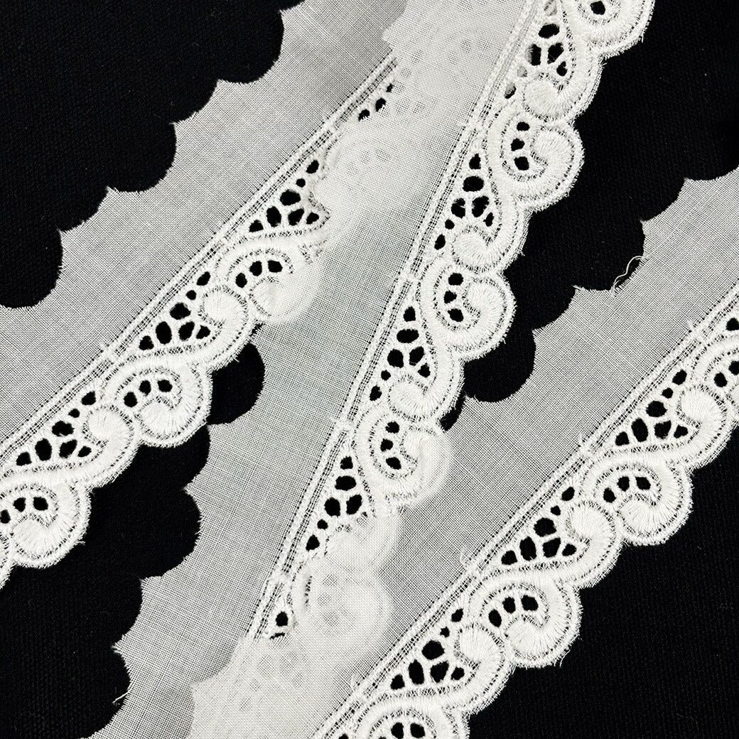 【特価】リボン【 レース 14602 】レースリボン 刺繍リボン 花柄 花柄刺繍 レース刺繍 刺繍テープ 綿レース ハンドメイド資材 可愛い 手芸用テープ リボンテープ 洋裁 ハンドメイド 手芸用 パーツ 布雑貨 副材 手芸副材 フリル Textile World TOA