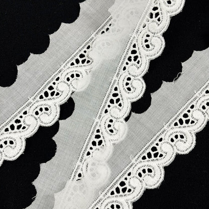 【特価】リボン【 レース 14602 】レースリボン 刺繍リボン 花柄 花柄刺繍 レース刺繍 刺繍テープ 綿レース ハンドメイド資材 可愛い 手芸用テープ リボンテープ 洋裁 ハンドメイド 手芸用 パーツ 布雑貨 副材 手芸副材 フリル Textile World TOA