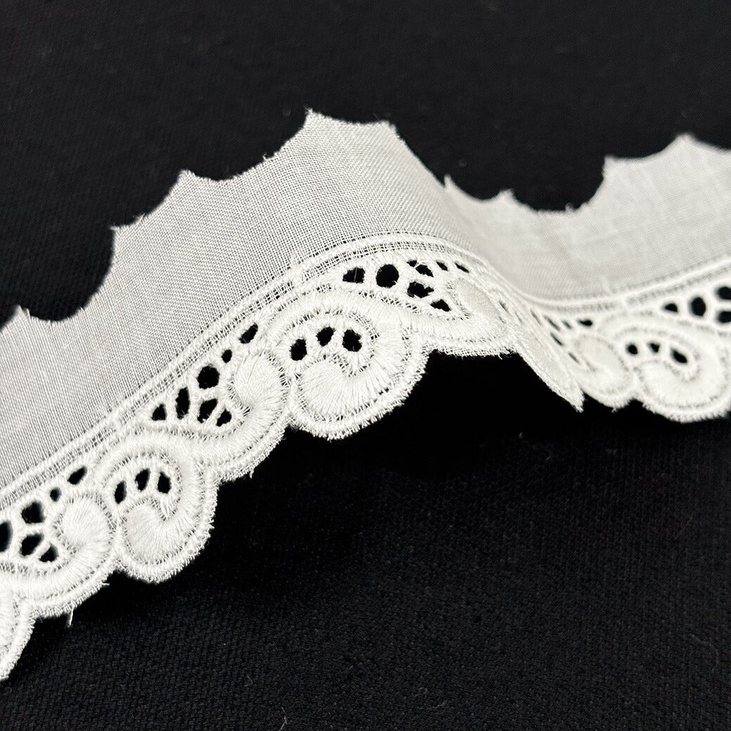 【特価】リボン【 レース 14602 】レースリボン 刺繍リボン 花柄 花柄刺繍 レース刺繍 刺繍テープ 綿レース ハンドメイド資材 可愛い 手芸用テープ リボンテープ 洋裁 ハンドメイド 手芸用 パーツ 布雑貨 副材 手芸副材 フリル Textile World TOA