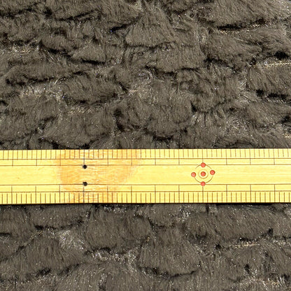 生地 【 プードルファー グレー 】 ファー生地 ボア生地 160cm巾 幅広 もこもこ ふわふわ 衣装 ぬいぐるみ 着ぐるみ 仮装 コスチューム スヌード ブランケット マフラー テディベア キッズ 可愛い 手芸 手づくり ハンドメイド Textile World TOA