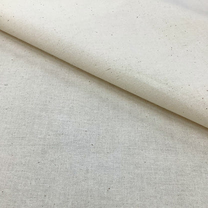 生地【 シーチング薄地 仮縫い用 巾120cm 】仮縫い用シーチング生地 生成り 巾120cm 綿カス残し 綿シーチング生地 ナチュラル 無地 カス残し 無地生地 布 服つくり 服飾 洋裁 エプロン まくらカバー ランチョンマット 裏地 マスク ブラウス シーツ 新生活 Textile World TOA