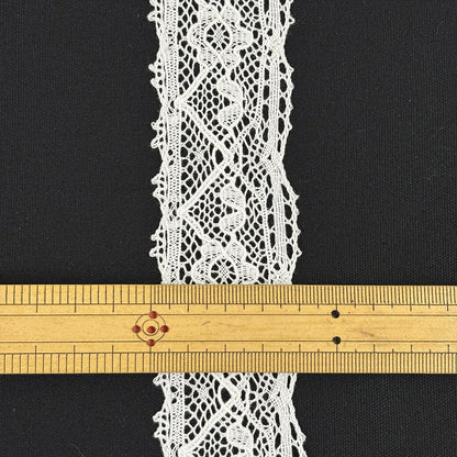 リボン【 トーションレース 1018 】レースリボン 刺繍リボン 花柄 花柄刺繍 レース刺繍 刺繍テープ ハンドメイド資材 可愛い 手芸用テープ リボンテープ 洋裁 ハンドメイド 手芸用 パーツ 布雑貨 副材 手芸副材 フリル カントリー Textile World TOA