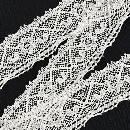 リボン【 トーションレース 1018 】レースリボン 刺繍リボン 花柄 花柄刺繍 レース刺繍 刺繍テープ ハンドメイド資材 可愛い 手芸用テープ リボンテープ 洋裁 ハンドメイド 手芸用 パーツ 布雑貨 副材 手芸副材 フリル カントリー Textile World TOA