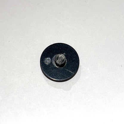ボタン 【 足つきボタン 黒 18mm 】 足つき ぼたん 釦 シャツボタン ワイシャツ 袖口