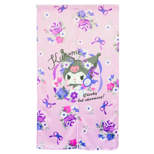 【 のれん クロミ 】 暖簾 カーテン クロミちゃん サンリオ マイメロディ サンリオキャラクター sanrio kuromi タペストリー 目隠しカーテン 仕切りカーテン お土産 海外 外国人 日本料理屋 間仕切り 寿司屋 ギフト プレゼント 留学 ホームステイ Textile world TOA