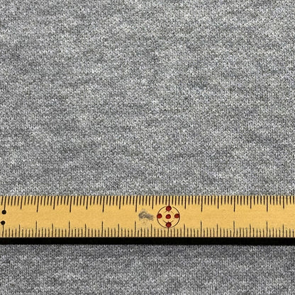 生地 【 30/10 裏毛 グレー杢 】 スウェット生地 裏ループ 裏毛 90cm巾 定番素材 無地 布地 コットン 綿100％ シンプル トレーナー パーカー パンツ セットアップ ルームウェア ベビー服 犬服 ペット服 ハンドメイド 手芸 Textile World Toa